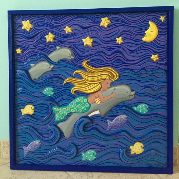 Bon Bon "Lovely Day - Mermaid on Dolphin" - Picture 3 of 8